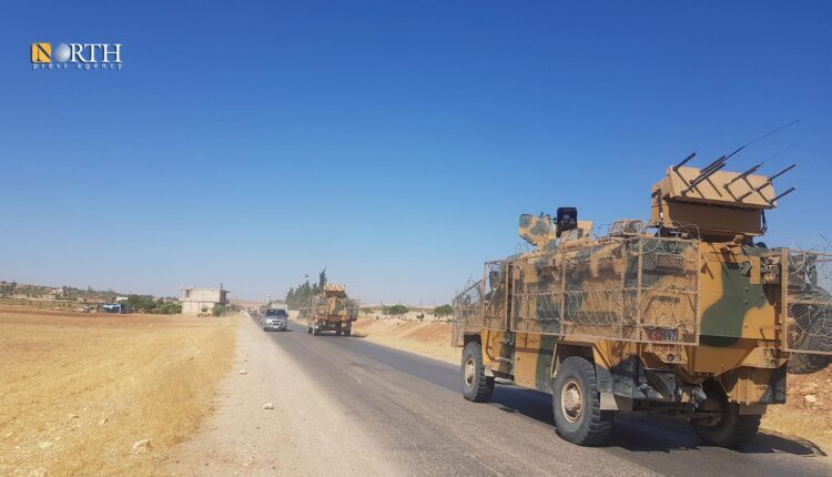 Russian and Turkish armored vehicles west of Kobani – North Press