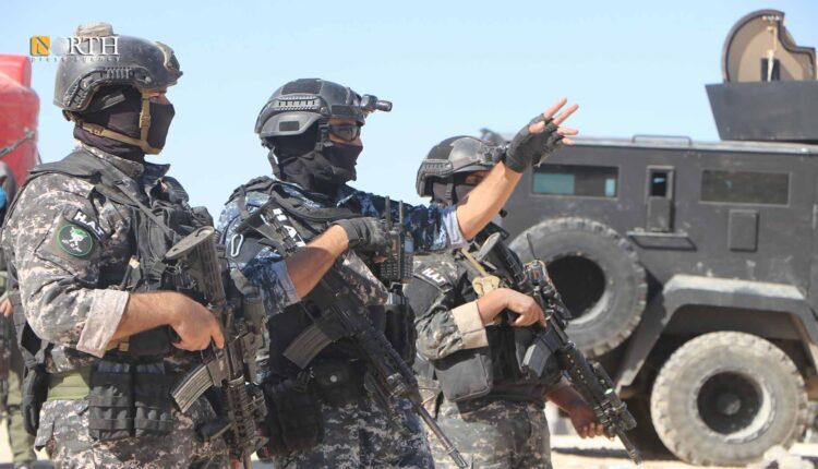 Special Forces during a security campaign in Hawl Camp-North Press