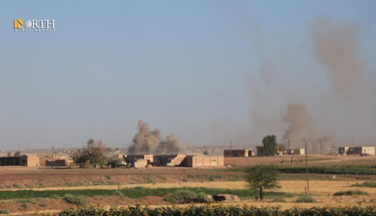 Turkish shelling of the village of Umm al-Keif north of Hasakah – North Press