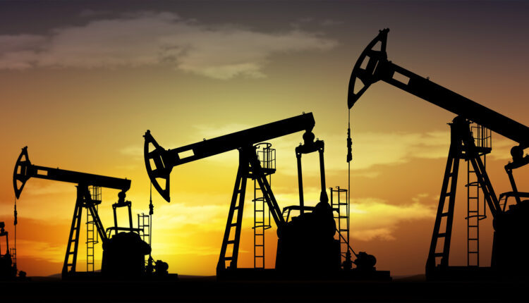 Oil wells in Syria