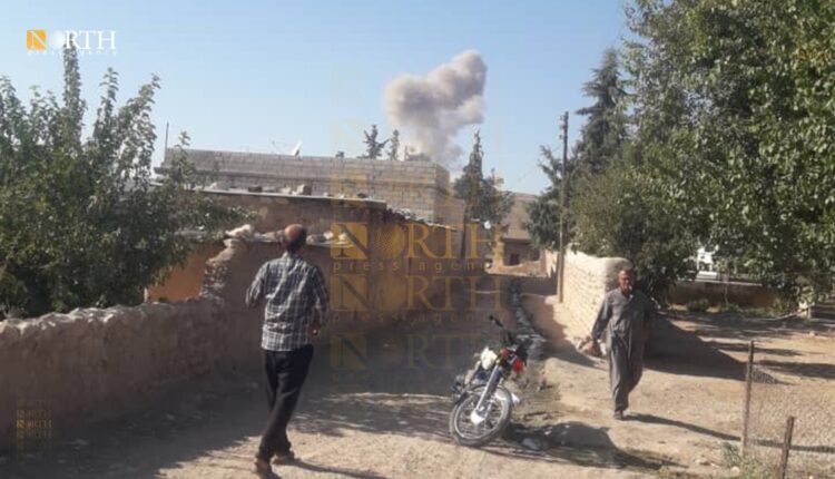 Turkish selling of the vicinity of the village of Charqli west of Syria’s Kobani – North Press