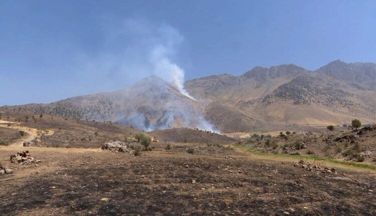 Iranian bombardment on border areas in KRI