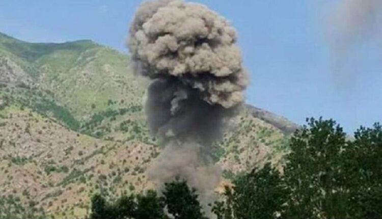 Former Turkish shelling of Duhok in KRI