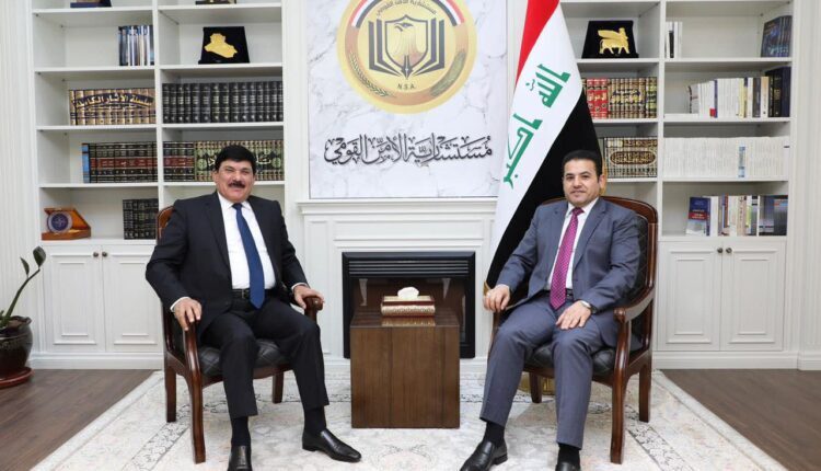 Iraqi National Security Advisor and Syrian Ambassador in Baghdad