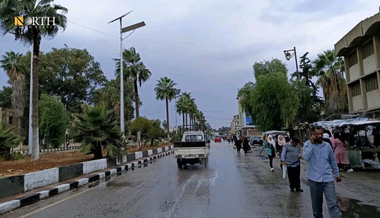 The road to the Educational Complex in the city of Daraa – North Press
