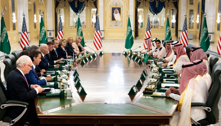 US-Saudi Arabia meeting in Jeddah