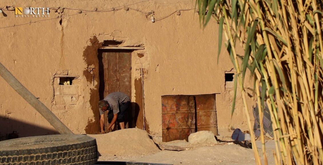 people-in-syria-s-hasakah-renovate-their-mud-made-houses-before-winter