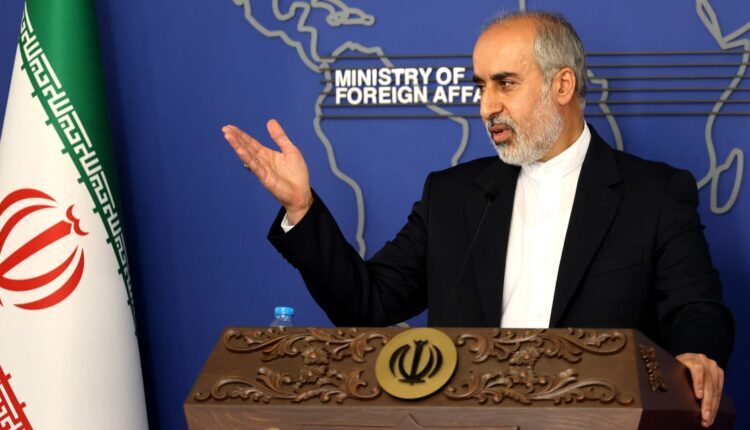 Spokesperson for the Ministry of Foreign Affairs of Iran, Nasser Kanaan in Iran