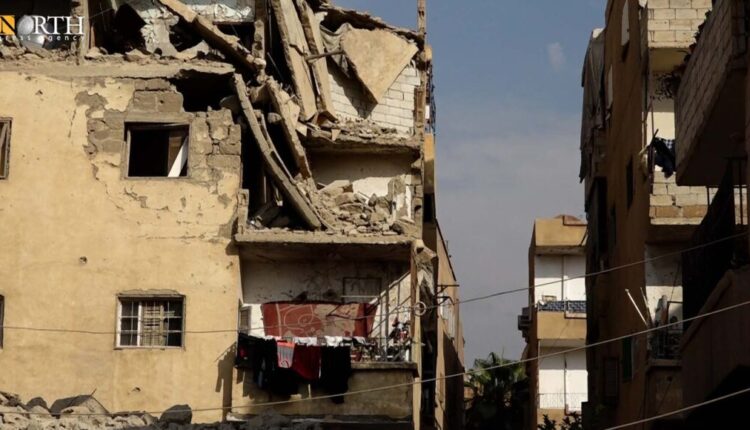 Building destroyed in Raqqa – North Press