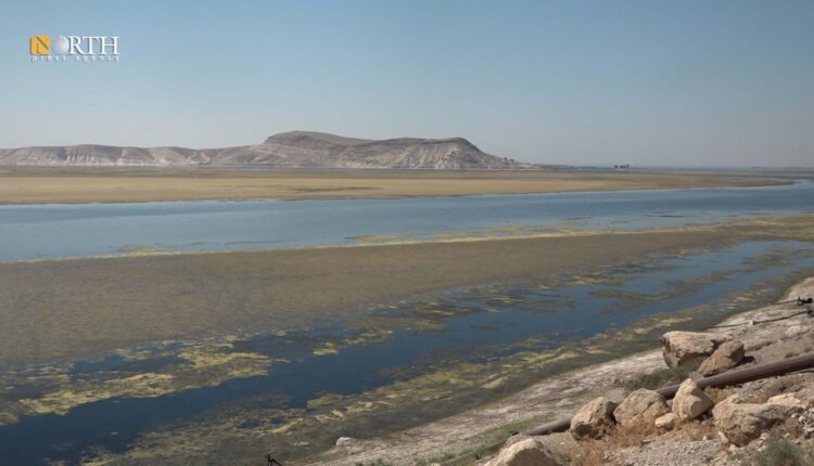Notable decreasing level of the Euphrates River – North Press
