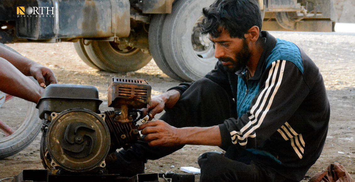 Young man with disability from Syria’s Qamishli works as mechanic – North Press