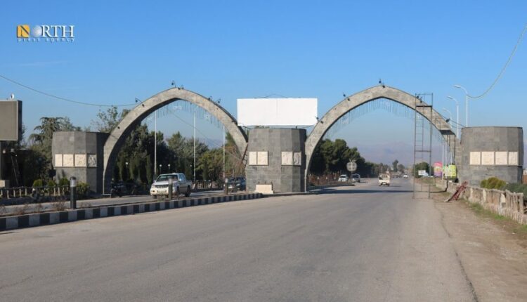 Derik in far- east Syria