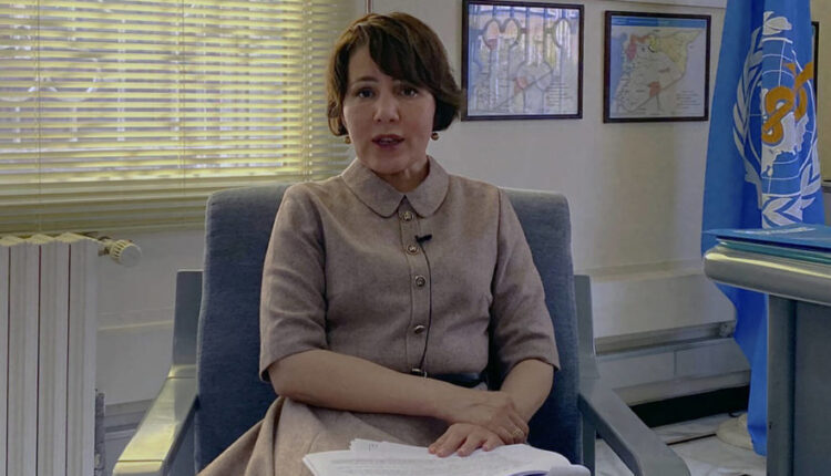 World Health Organization’s (WHO) top representative, Dr. Akjemal Magtymova