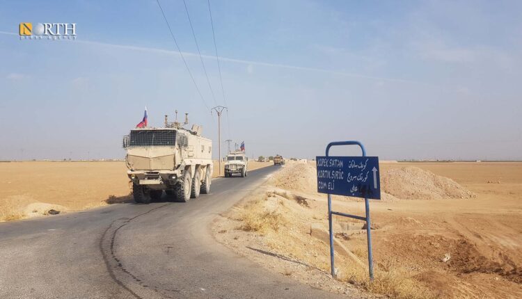 Russian armored vehicle during joint patrol with Turkish party – North Press