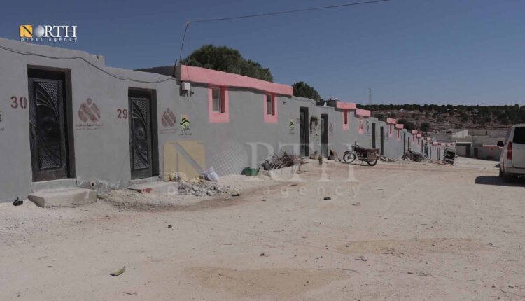 Settlement in the village of al-Khalidiya in Afrin, northern Syria – North Press/archive