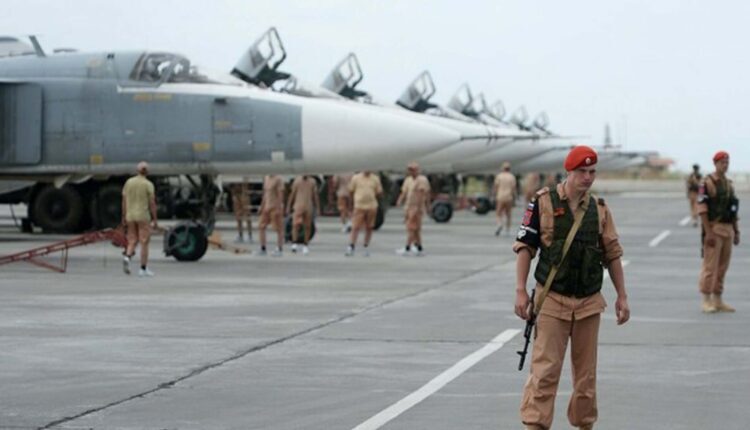 Russian Khmeimim Air Base in Latakia