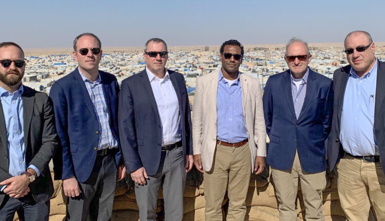 The US delegation in Hawl Camp – U.S. Embassy Damascus