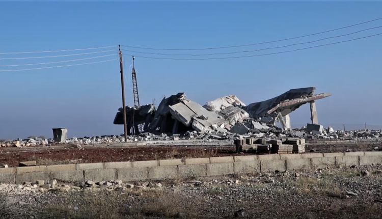 Complete destruction of unfinished hospital for children in the city of Kobani in northern Syria – North Press