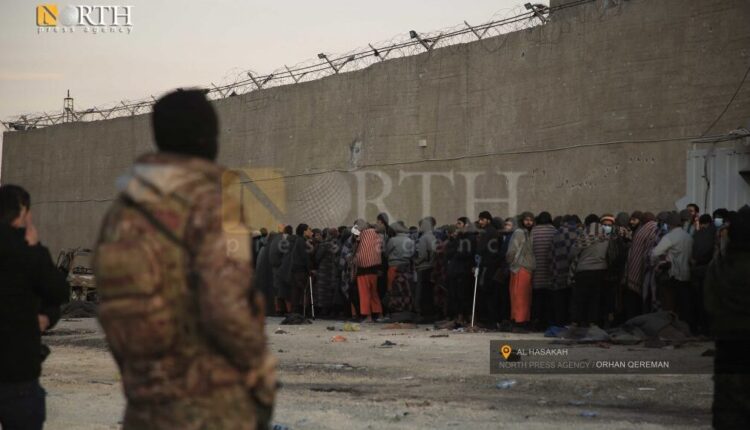 ISIS militants surrendered to SDF fighters in al-Sina'a prison in the city of Hasakah in northeast Syria – North Press