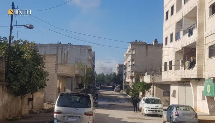Turkish bombardment on a forest in the city of Kobani in northern Syria – North Press