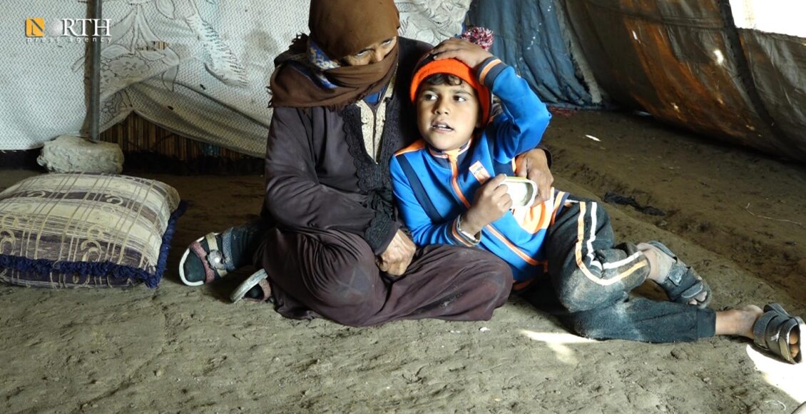 Syrian war makes IDP child in Syria's Raqqa amnesiac, speechless