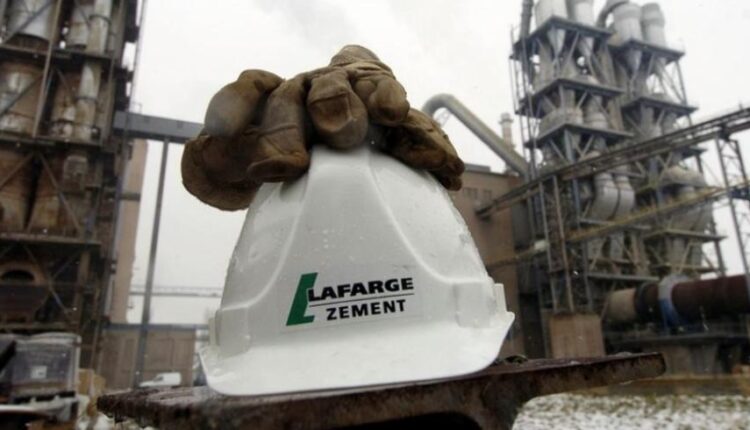French cement giant Lafarge