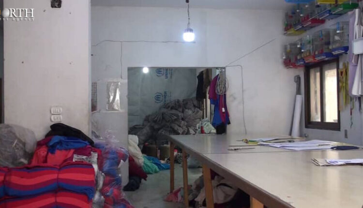 A factory of garment industry in the Ramouseh neighborhood in the city of Aleppo, northern Syria – North Press
