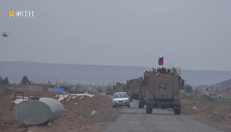 Russian patrol in the countryside of Kobani in northern Syria – North Press