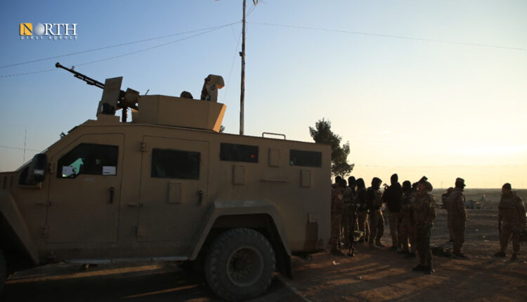 Patrol of Syrian Democratic Forces (SDF) in the countryside of Deir ez-Zor Governorate in eastern Syria – North Press