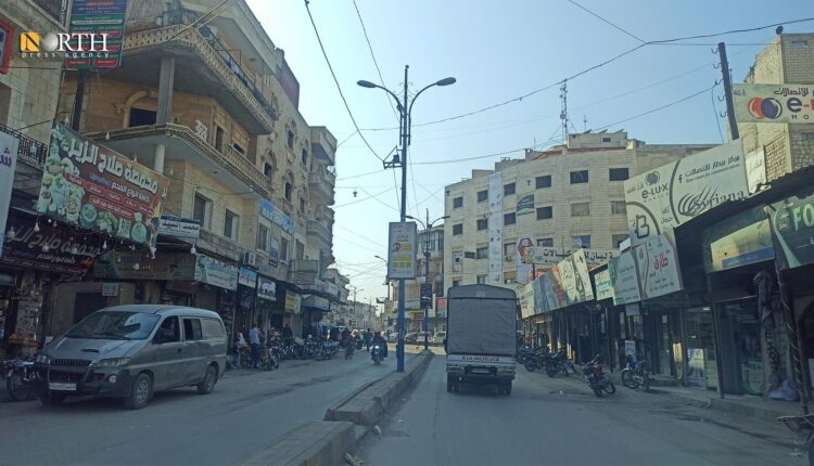Al-Sa’a Street in the city center of Idlib – North Press