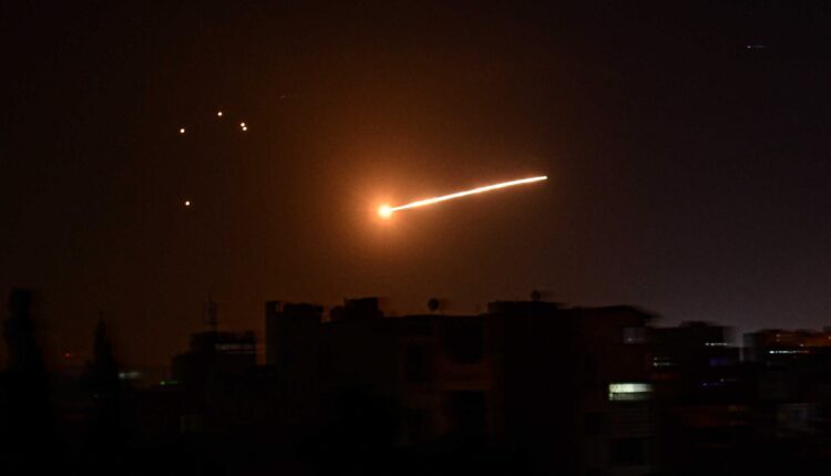 Former Israeli shelling of Rif Dimashq