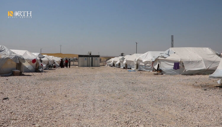 Roj Camp in Derik, in far northeast Syria - North Press