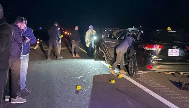 The car carrying the Kurdish family was targeted in Turkey by unknown gunmen