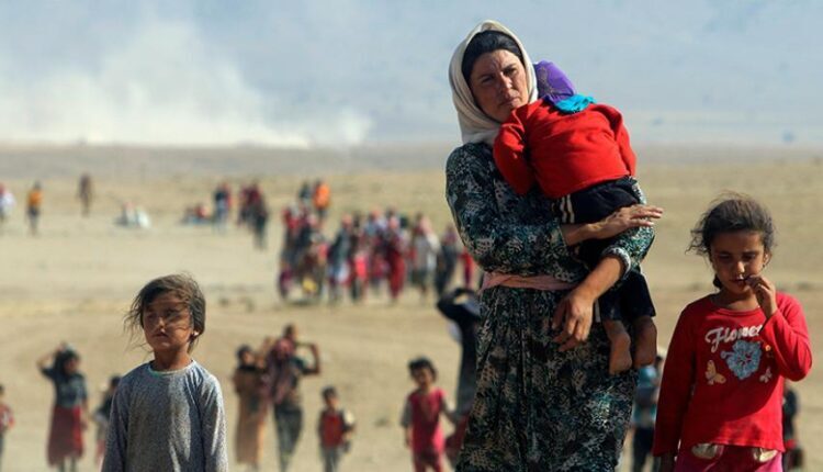 Yazidis’ displacement from Sinjar (Shengal) in 2014