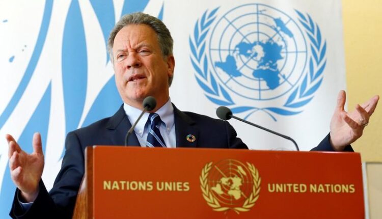 Executive Director of the United Nations World Food Programme, David Muldrow Beasley