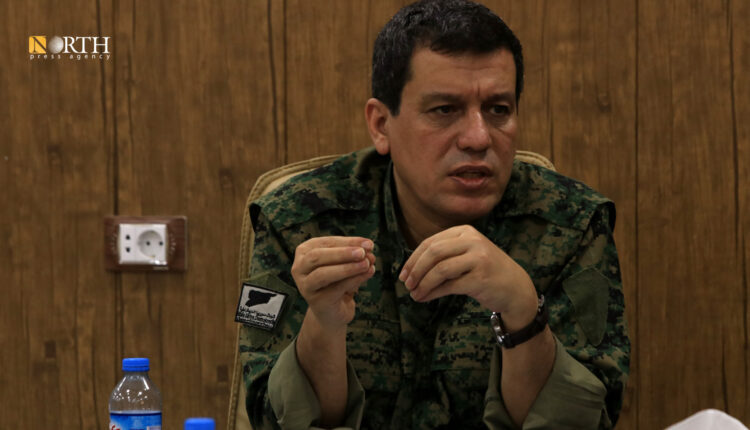 SDF Commander in Chief Mazloum Abdi- North Press