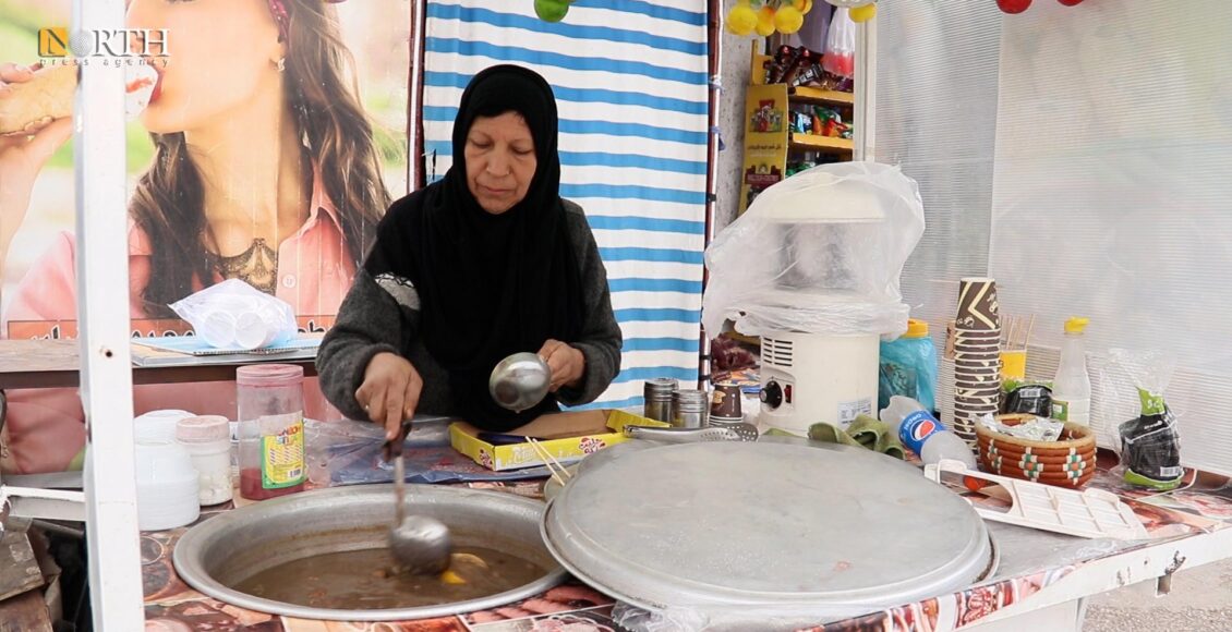 Falak Suleiman, a Syrian refugee in the Qushtapa camp near Erbil, KRI – North Press