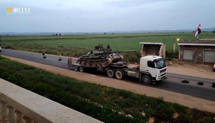 Reinforcements of Syrian government in Marat al-Numan in Idlib - North Press