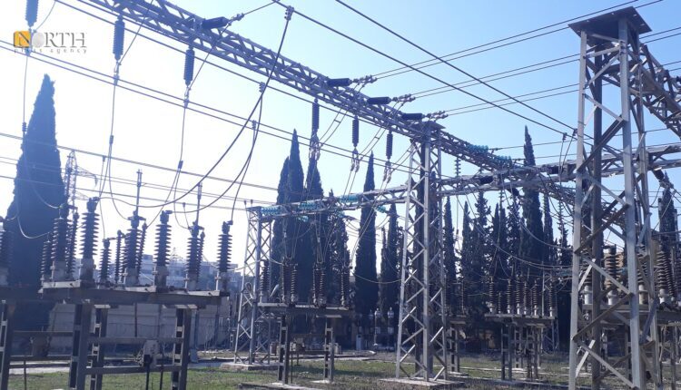 Feeding station next to Manbij Power facility- North Press