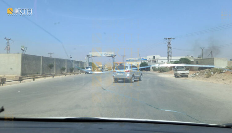 Bab al-Salameh border crossing near the city of Azaz north of Aleppo – North Press