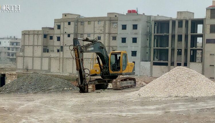 A construction workshop in the city of Manbij in the eastern countryside of Aleppo, northern Syria – North Press