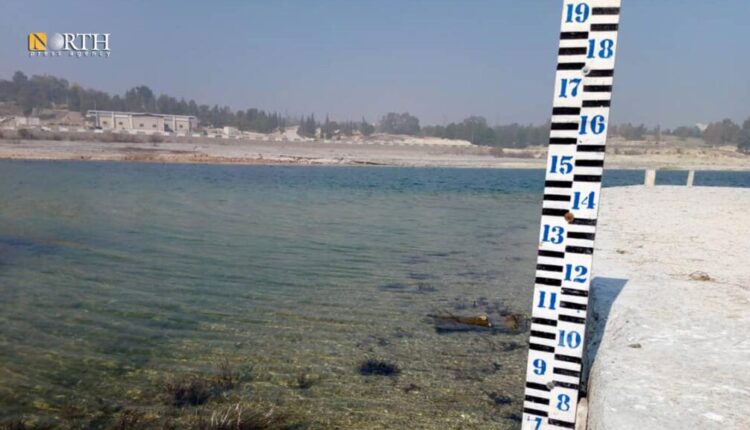 Sharp decline of the Tishreen Dam's water level, on the Euphrates River, northern Syria – North Press