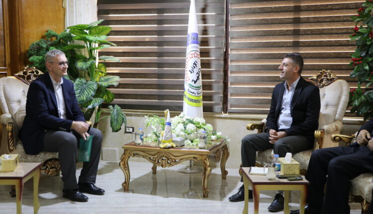 A Slovak delegation visiting Foreign Relations Department of the Autonomous Administration of North and East Syria (AANES) in the city of Qamishli, northeast Syria – North Press