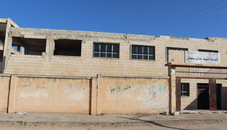 A school in Hama, central Syria, damaged by the Feb. 6 earthquake that hit Syria – Education Directorate of Hama