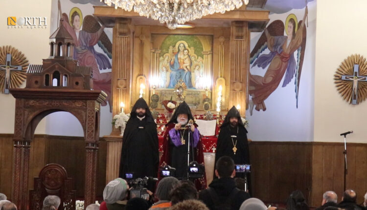 Aram I, head of the Catholicos of the Great House of Cilicia in the city of Aleppo – North Press