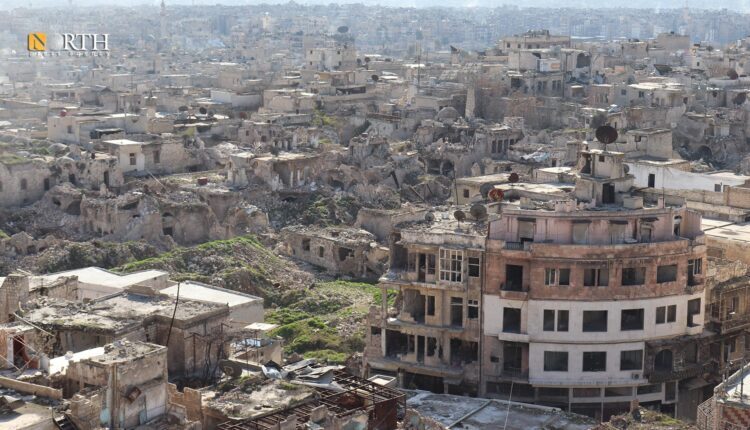 Collapsed buildings after earthquake in the city of Aleppo – North Press