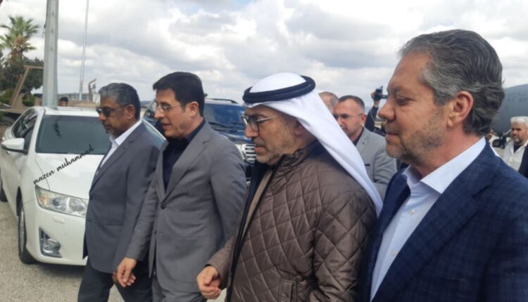 UAE Health Minister tours areas hit by the quake in Syria