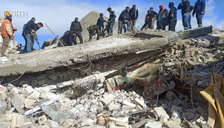 Ongoing rescue and search for survivors operations in the town of Jindires west of Afrin, northern Syria in the aftermath of the devastating earthquake on Feb. 6 – North Press