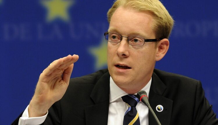 Swedish Foreign Minister Tobias Billstrom