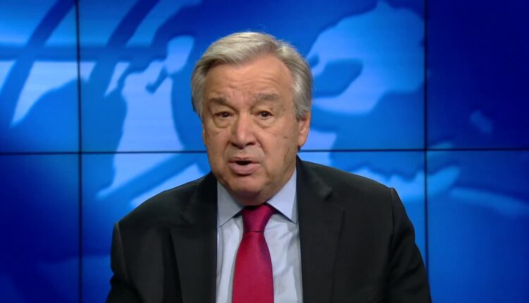 UN Secretary-General Antonio Guterres